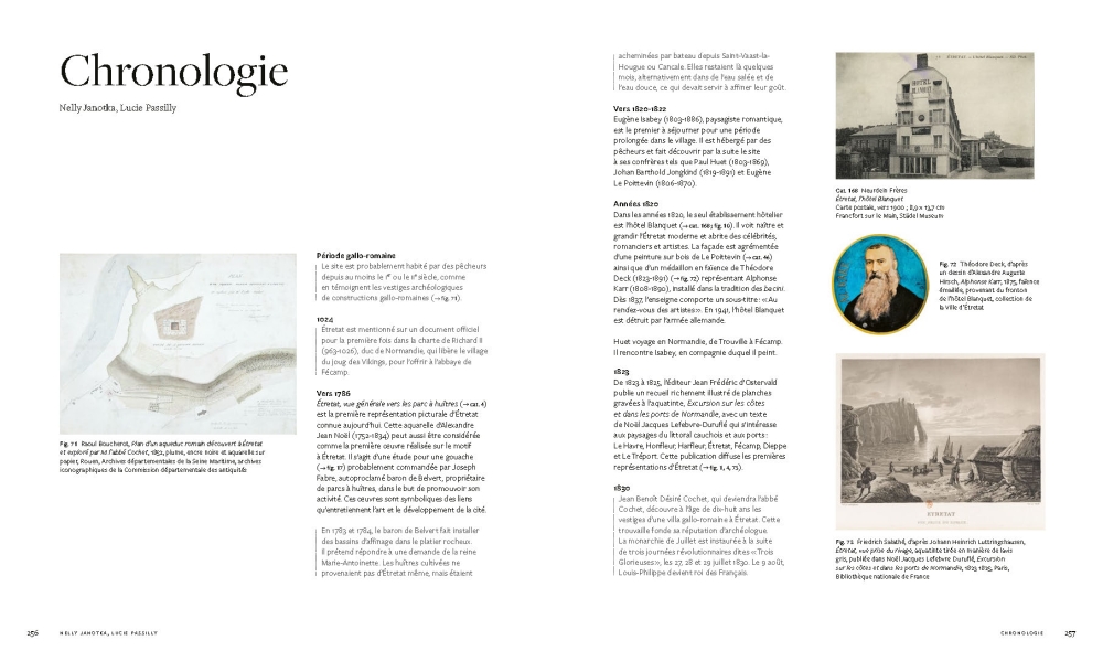 Étretat, par-delà les falaises