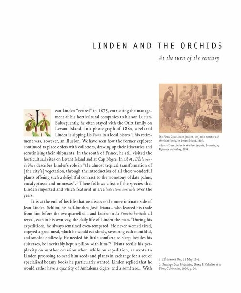 Jean LINDEN. Explorer - Master of the Orchids